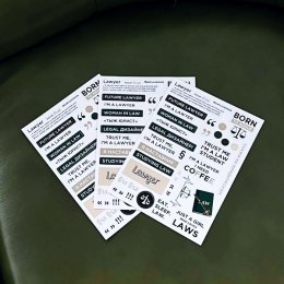 Набор наклеек для @lawn.notebook